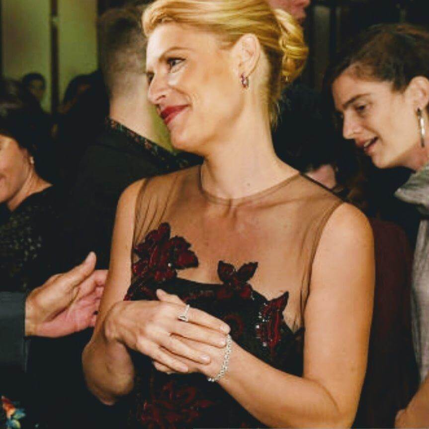 Image of Claire Danes wearing 64Facets Diamond Jewelry