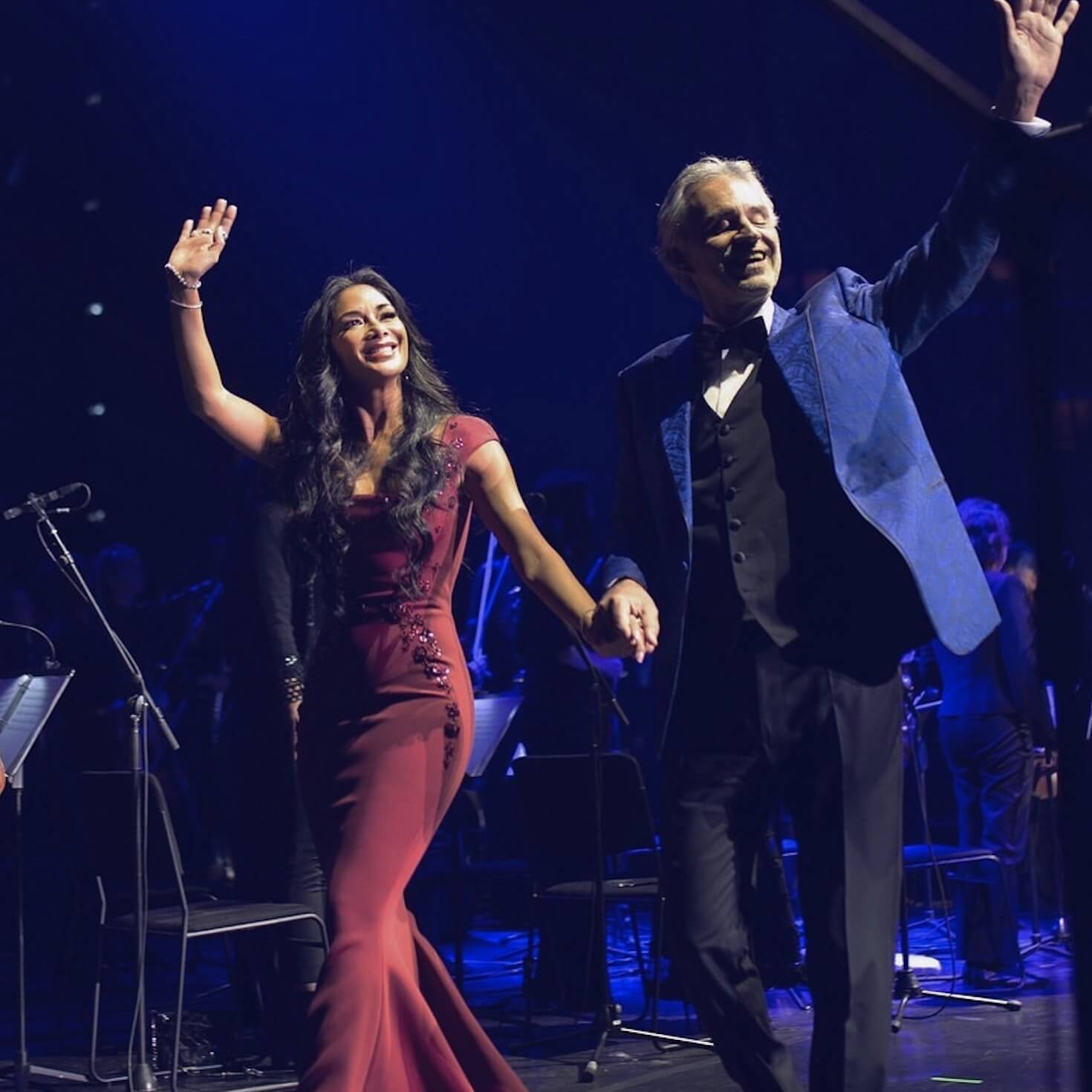 Image of Nicole Scherzinger wearing 64Facets Pave Diamond Bangles