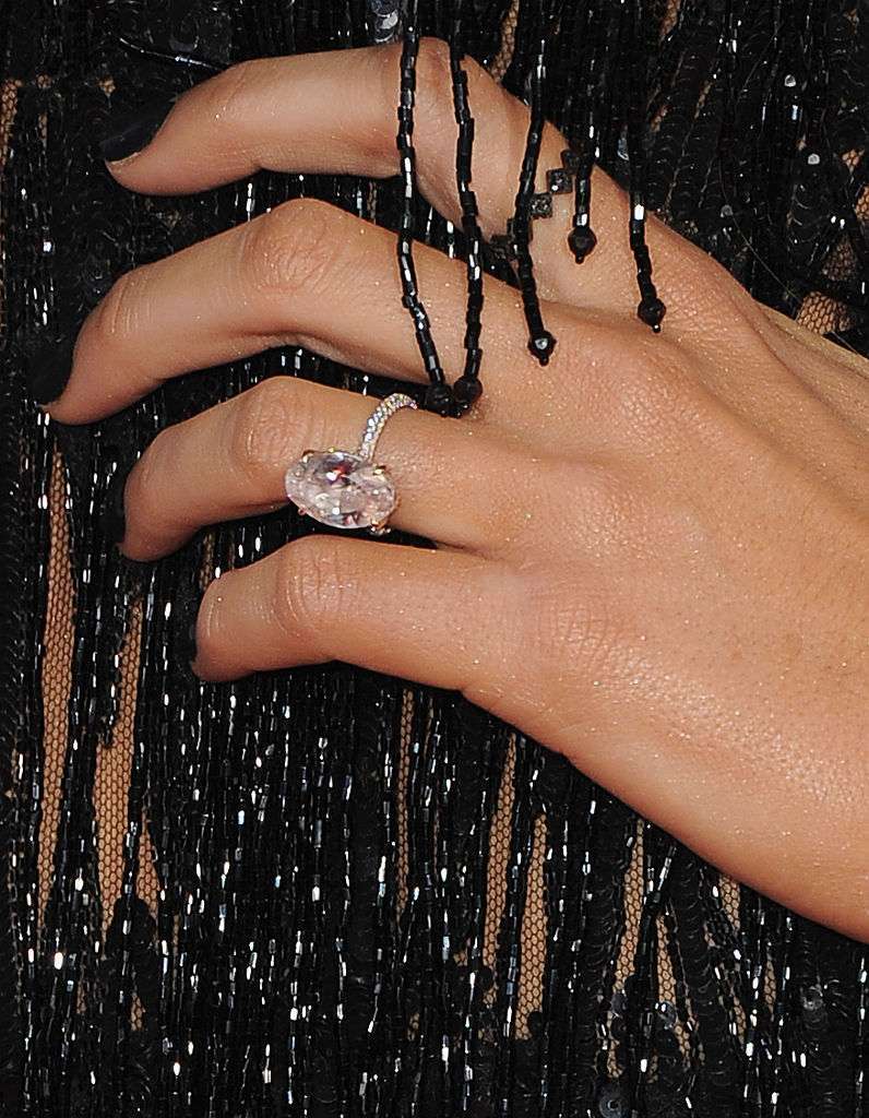 Image of Hailey Baldwin Engagement Ring