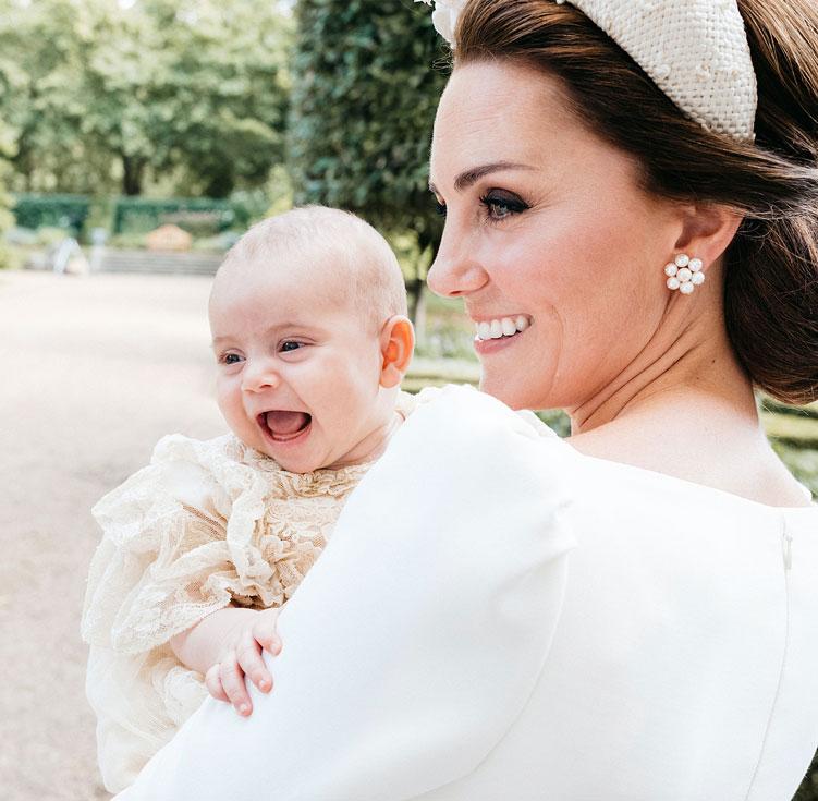 Kate Middleton wearing Floral Earrings