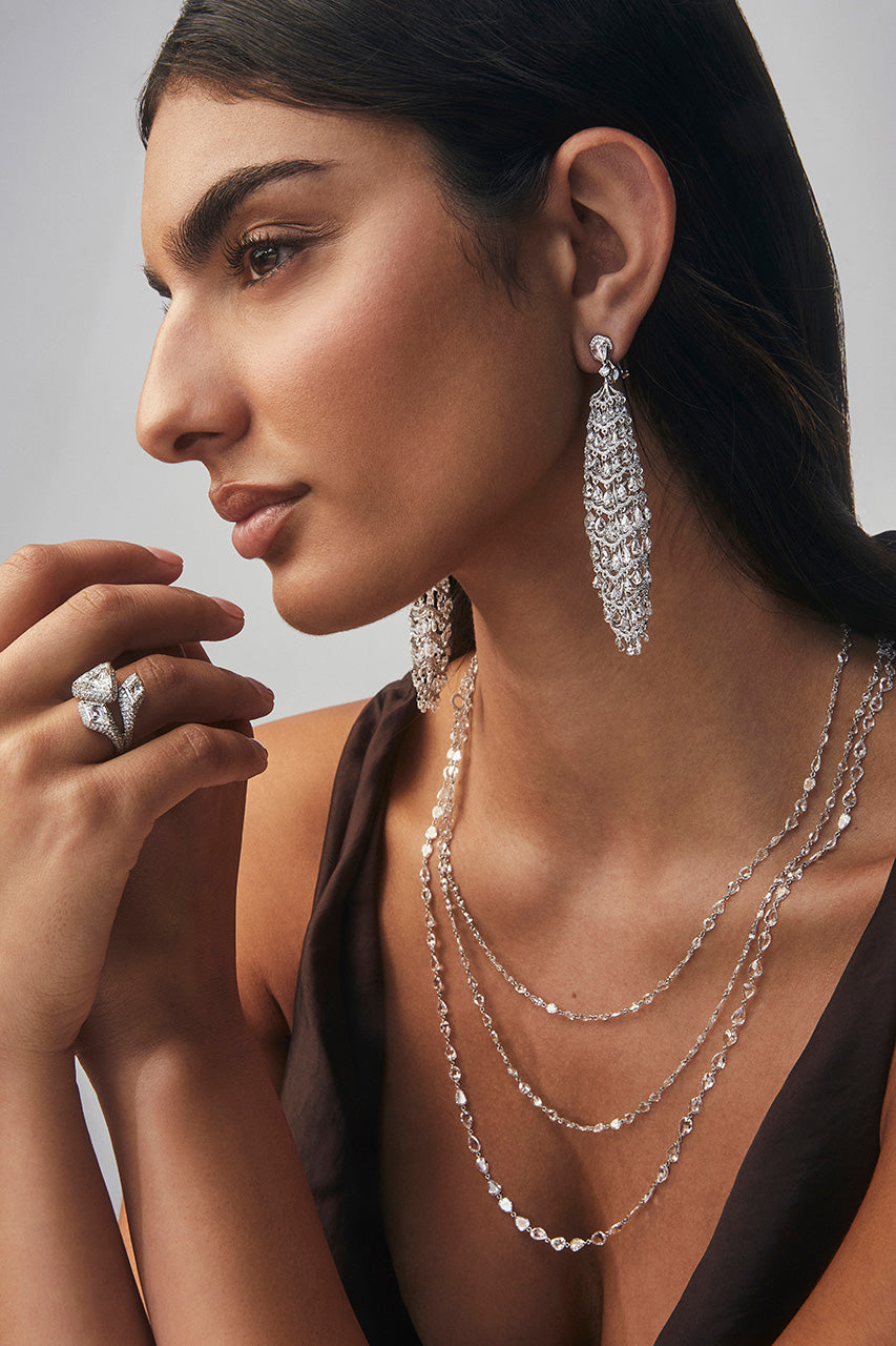 Image of Statement Chandelier Earrings