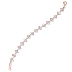 Image of Blossom Tennis Diamond Bracelet