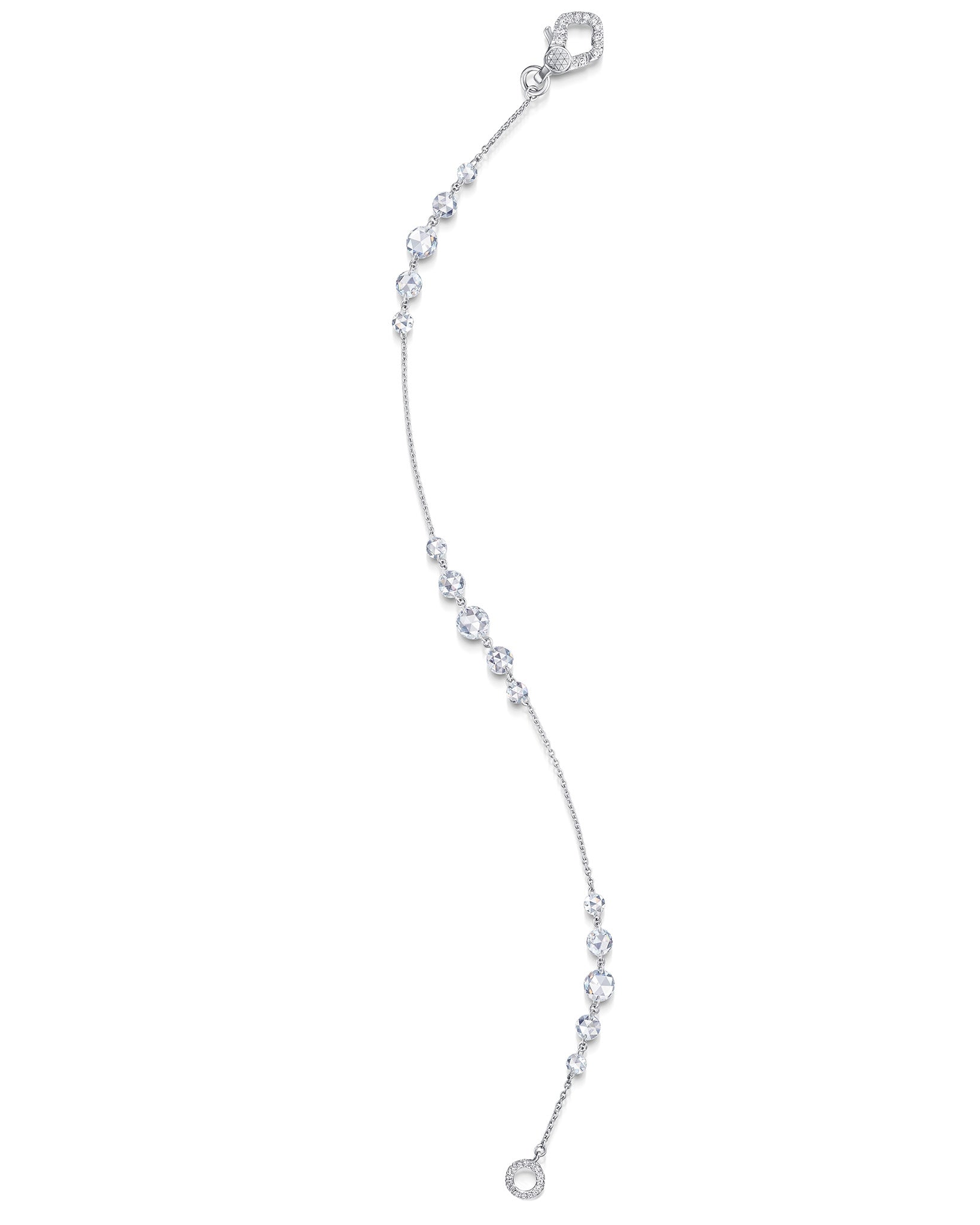 Ethereal Diamond Station Chain Bracelet
