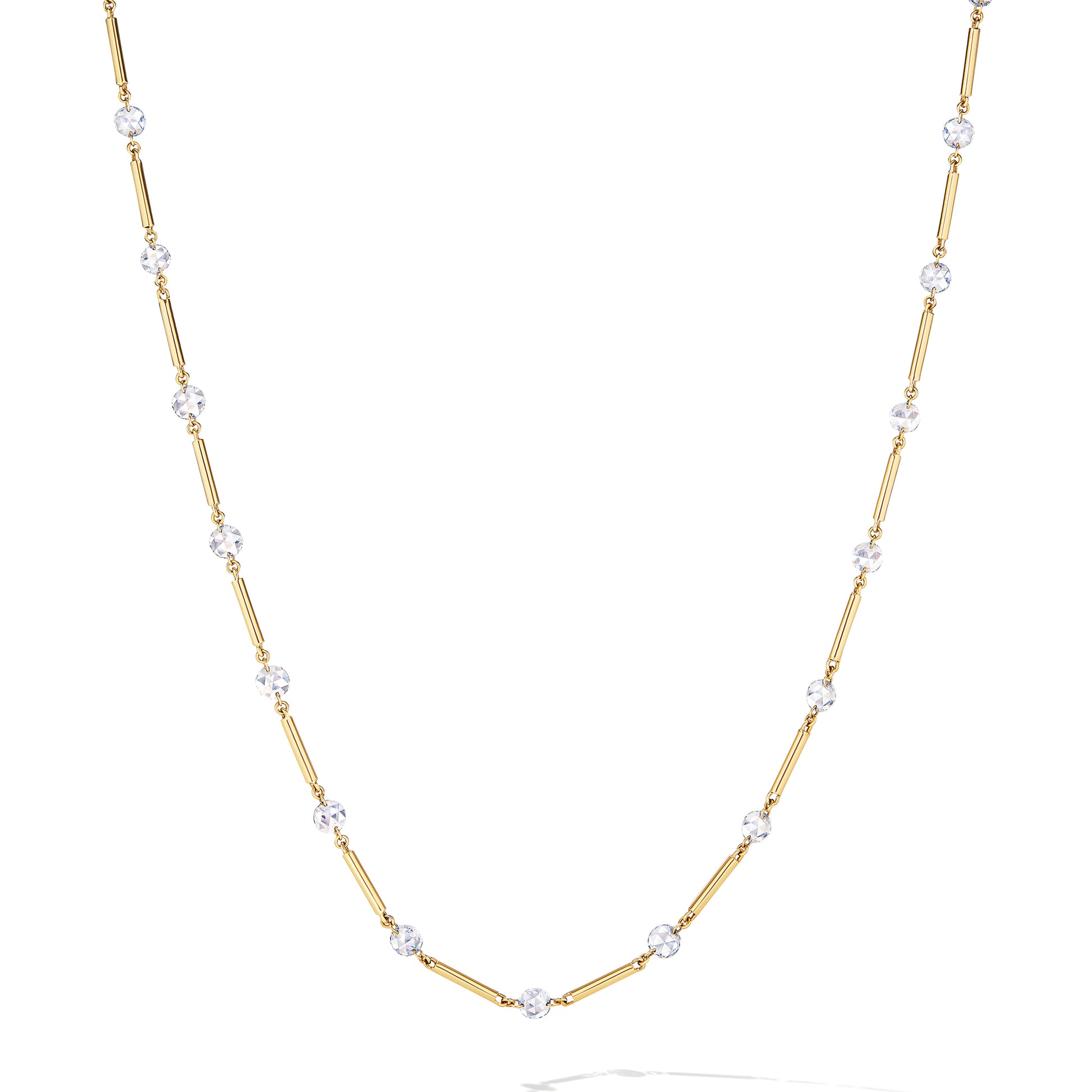 Gold & Diamond Link Chain