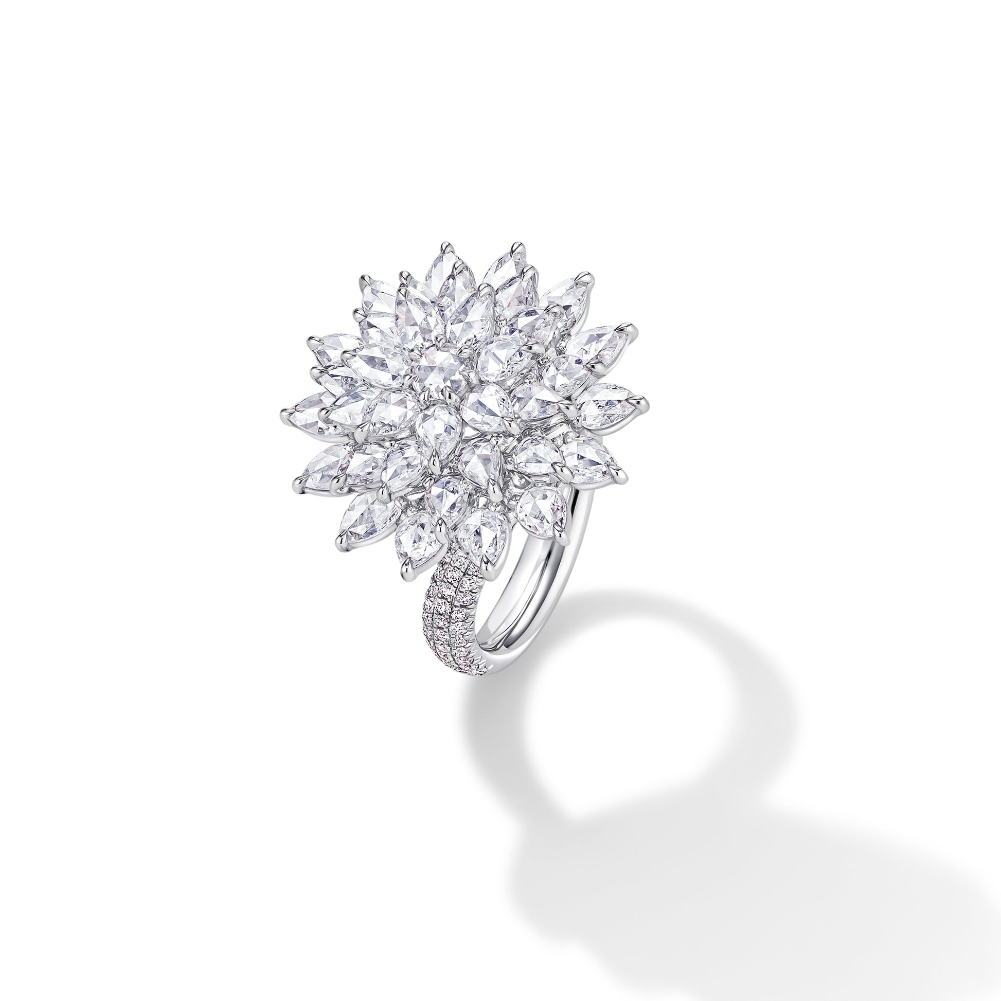 Eclat Spiked Diamond Ring