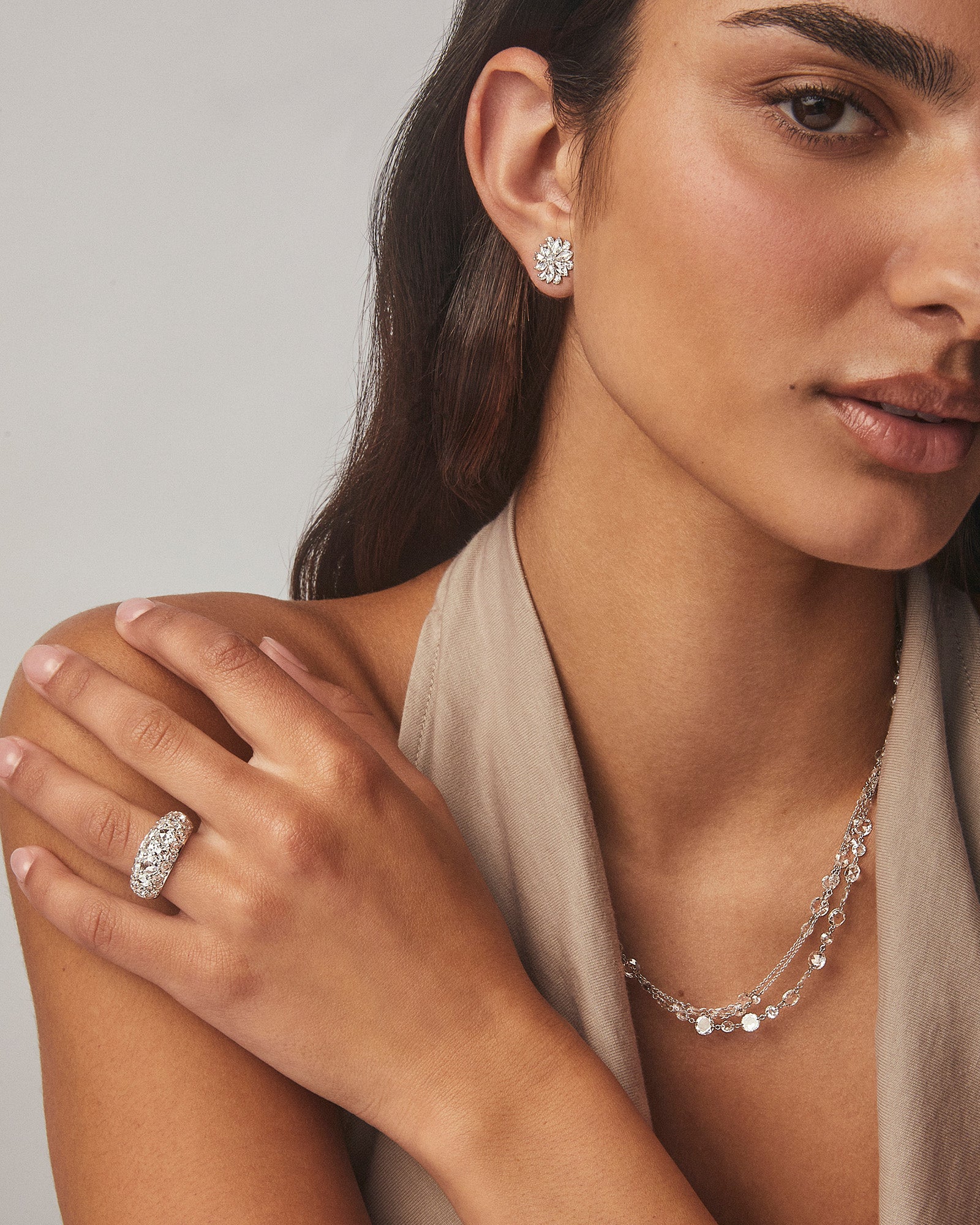 Eclat Diamond Cluster Ring