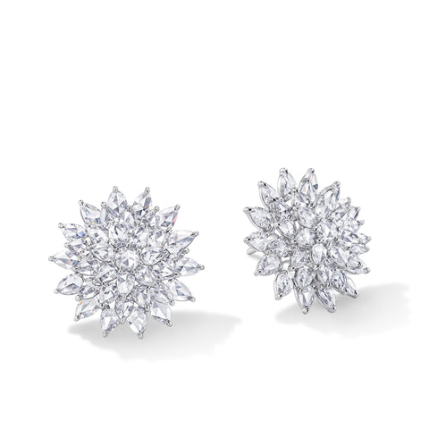 Mini Eclat Diamond Spiked Studs