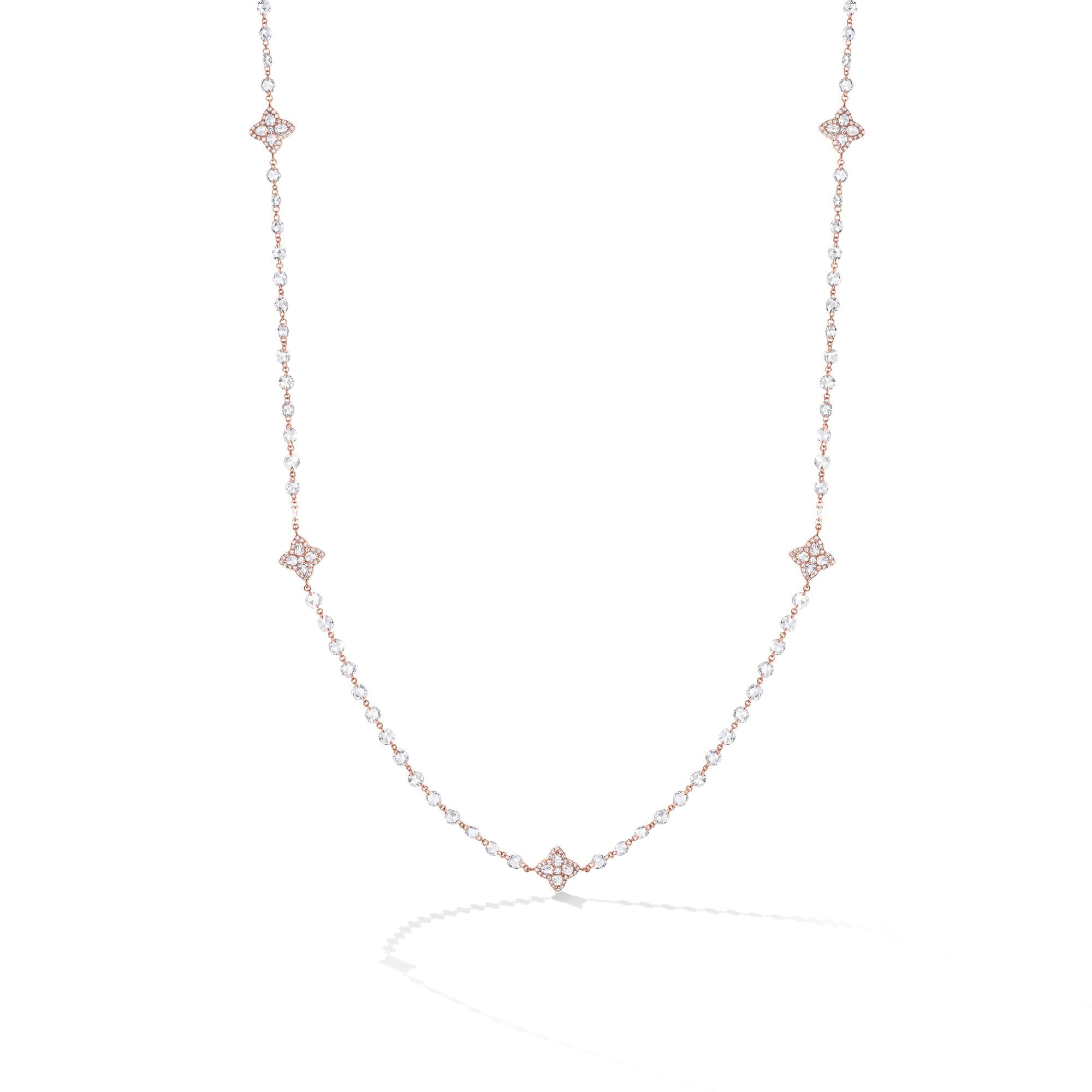 Image of Blossom Diamond Station Necklace