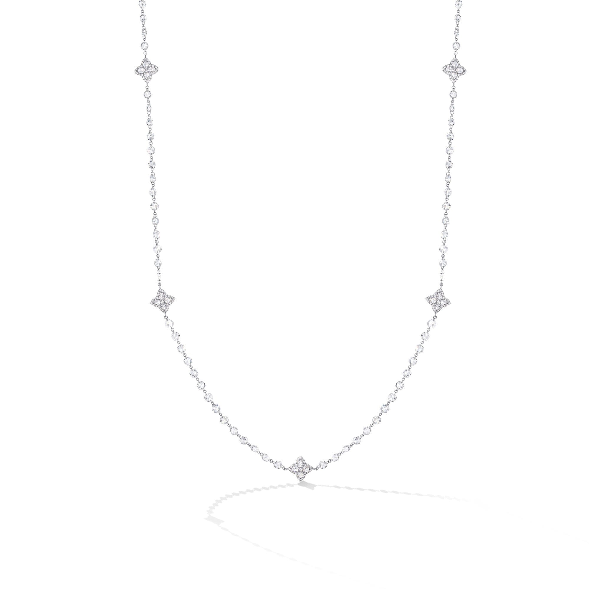 Image of Blossom Diamond Station Necklace