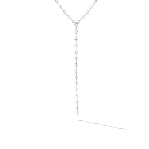 64facets rose cut diamond lariat extension for necklaces