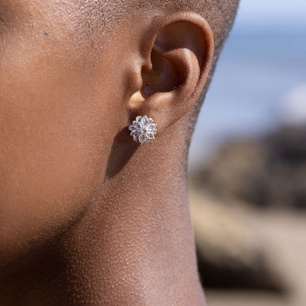 64Facets Eclat diamond explosion stud earrings