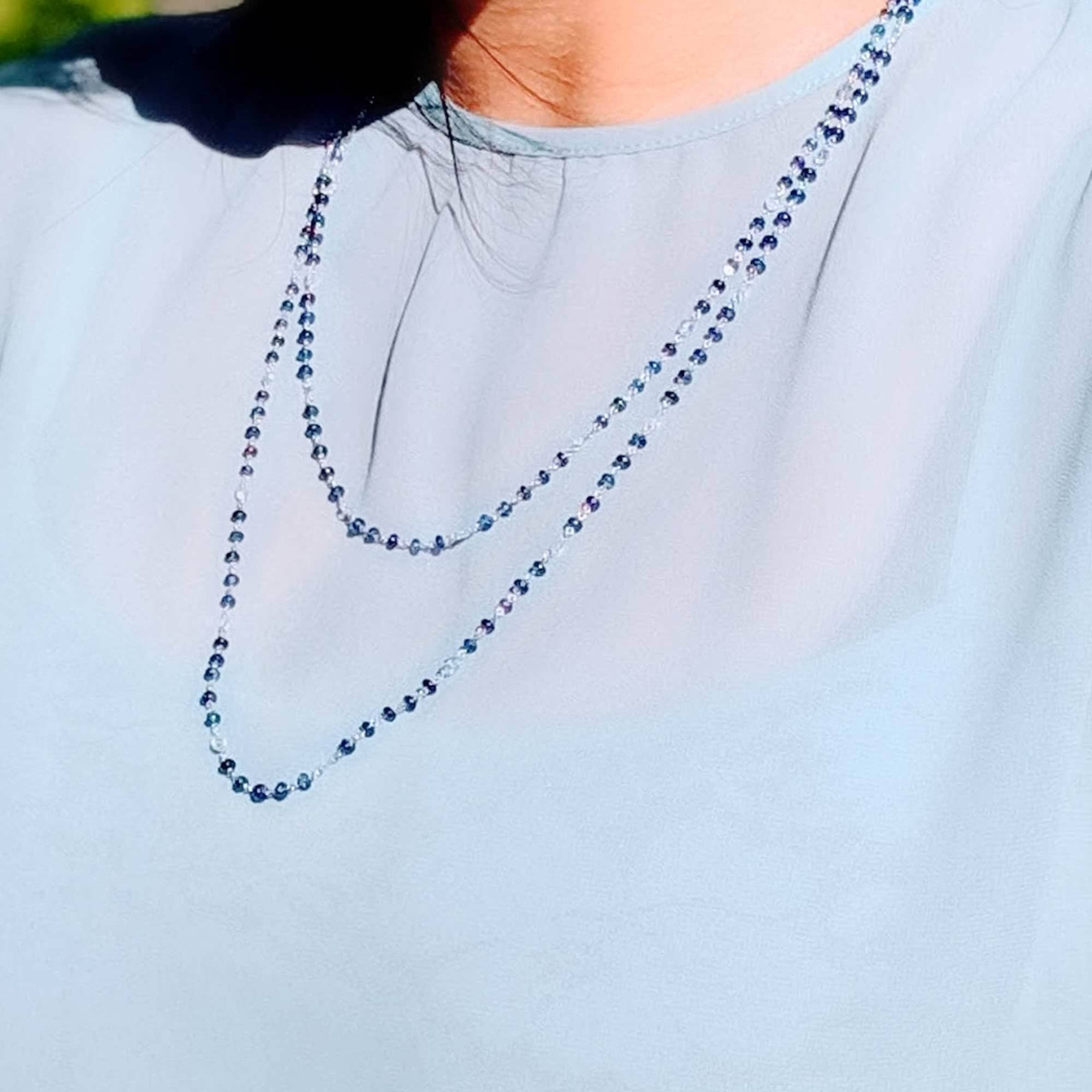 Image of Gemstone Strand Necklace