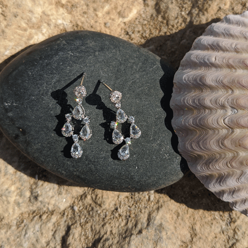 Diamond Chandelier Earrings (small)