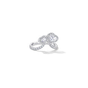Timeless Rose Heart Ring - 2 Hearts